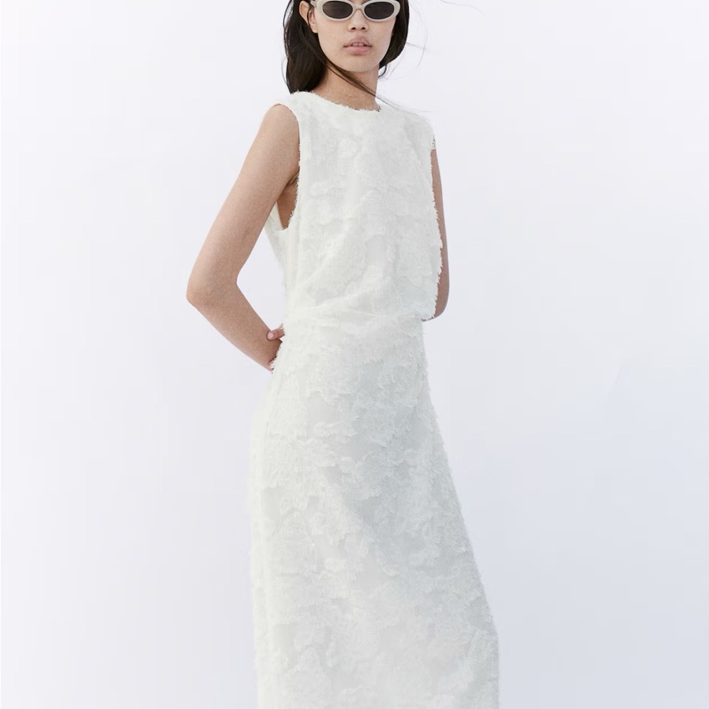 H&M Jacquard-weave dress - Picture 7 of 8